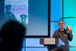 Stephen at Thomson Reuters (2015) Stephen Bourne, writer, author, UK